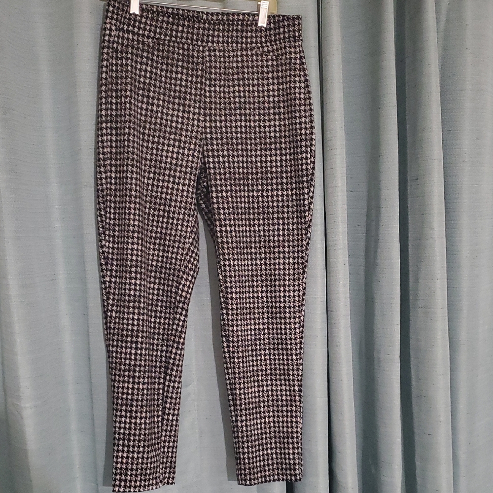 Michael Michael Kors Houndstooth Patterned Pants - image 1